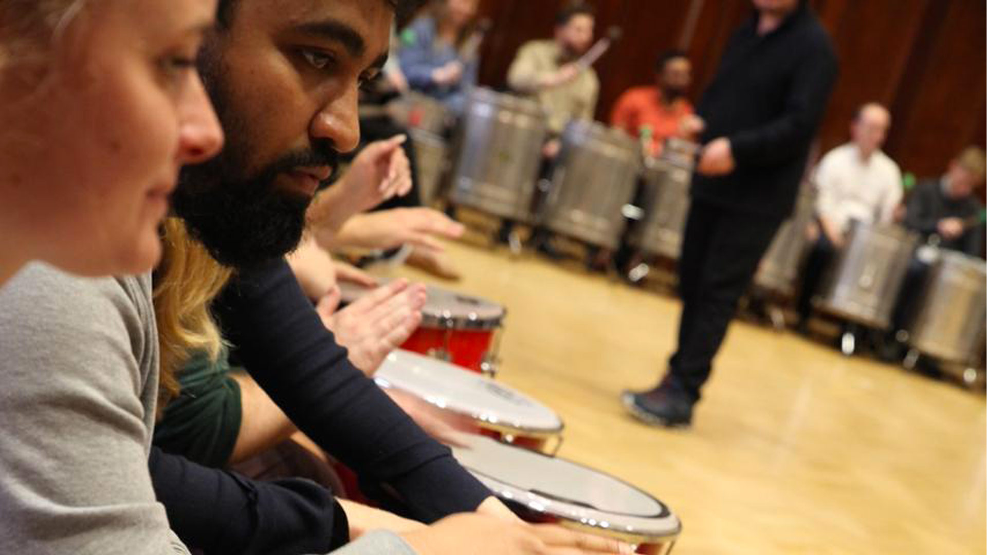 Big Bang Festival of Rhythm Workshops: Introduction to Afro Brazilian percussion with Masamba